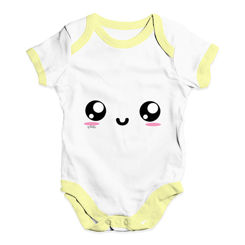 Adorable Cute Face Baby Unisex Baby Grow Bodysuit