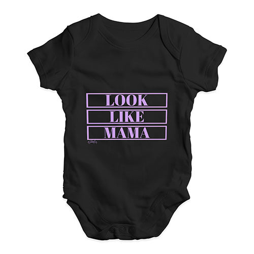 Look Like Mama Baby Unisex Baby Grow Bodysuit