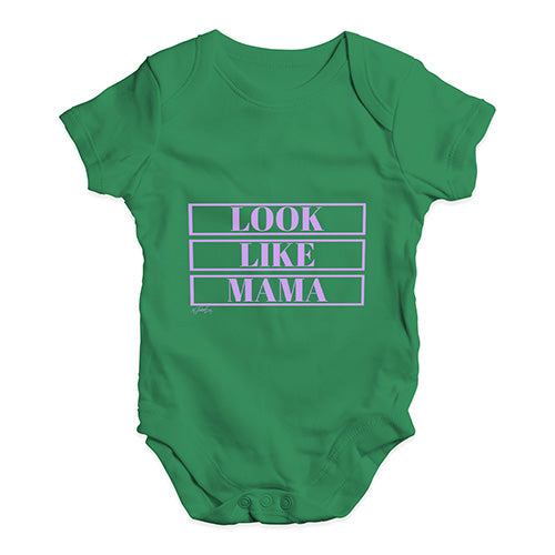 Look Like Mama Baby Unisex Baby Grow Bodysuit