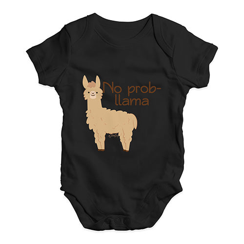 No Prob-Llama Baby Unisex Baby Grow Bodysuit