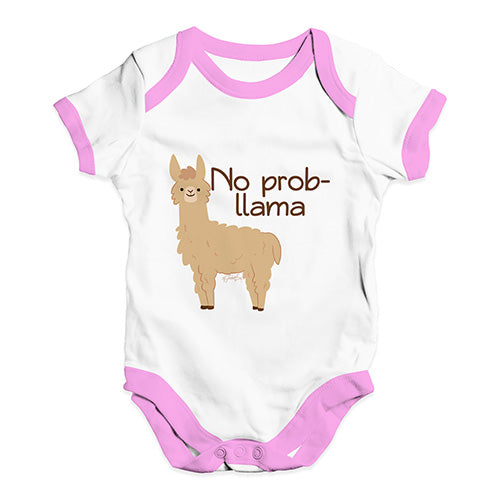 No Prob-Llama Baby Unisex Baby Grow Bodysuit