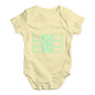 Rad Like Dad Green Baby Unisex Baby Grow Bodysuit