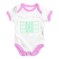 Rad Like Dad Green Baby Unisex Baby Grow Bodysuit