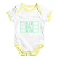 Rad Like Dad Green Baby Unisex Baby Grow Bodysuit