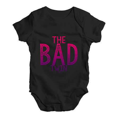 The Bad Twin Baby Unisex Baby Grow Bodysuit