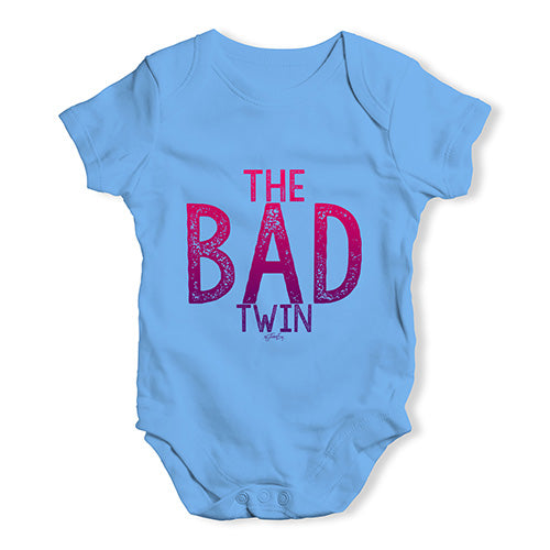 The Bad Twin Baby Unisex Baby Grow Bodysuit