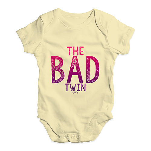 The Bad Twin Baby Unisex Baby Grow Bodysuit