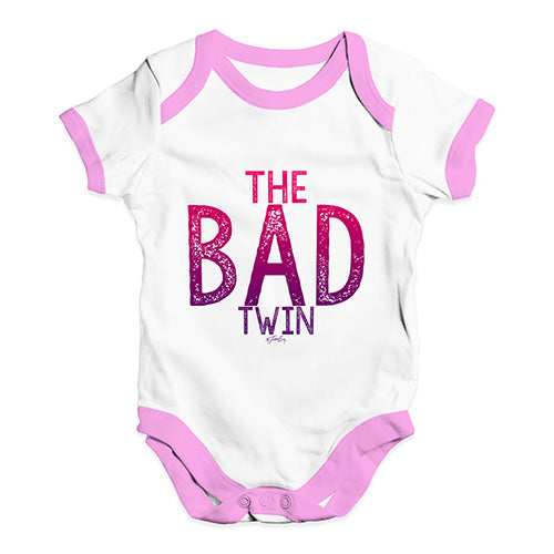 The Bad Twin Baby Unisex Baby Grow Bodysuit