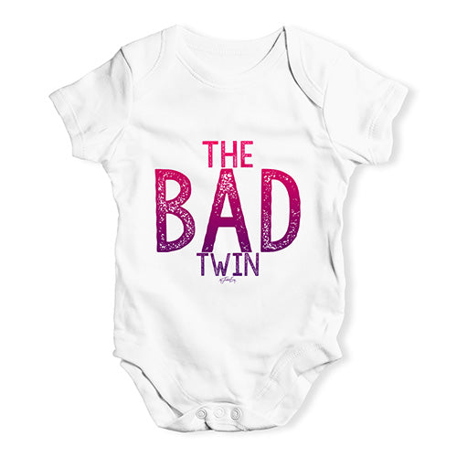 The Bad Twin Baby Unisex Baby Grow Bodysuit