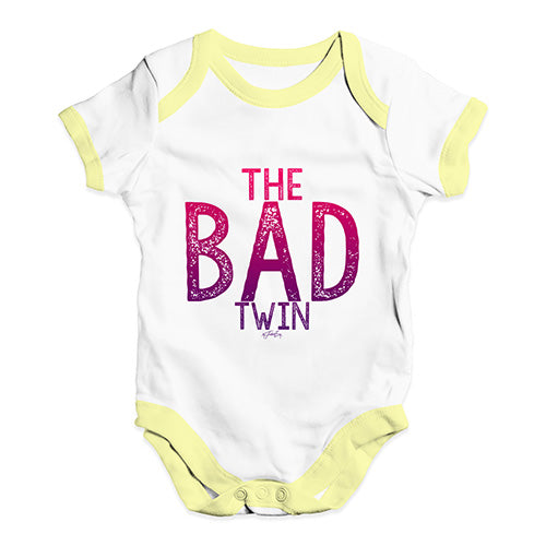 The Bad Twin Baby Unisex Baby Grow Bodysuit