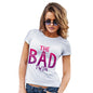 Novelty Tshirts Women The Bad Twin Women's T-Shirt Small White