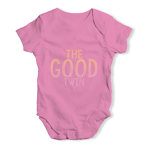 The Good Twin Baby Unisex Baby Grow Bodysuit