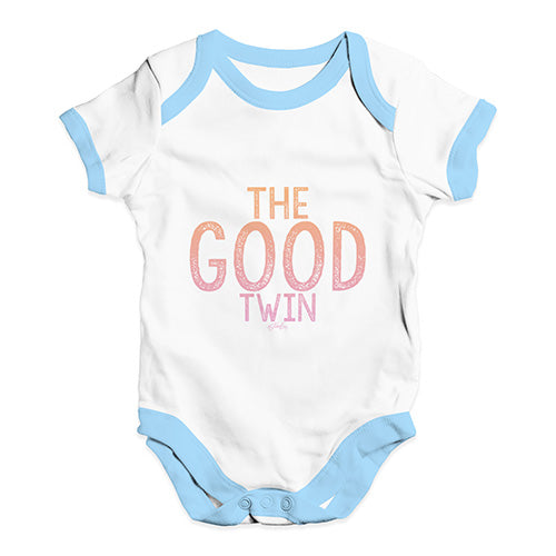 The Good Twin Baby Unisex Baby Grow Bodysuit