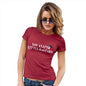 Womens Funny Tshirts You Clever Little B-stard Women's T-Shirt Small Red