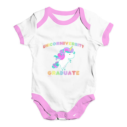 Unicorniversity Graduate Baby Unisex Baby Grow Bodysuit