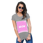 Novelty Tshirts Women The Greatest Element Mum Women's T-Shirt Small Light Grey