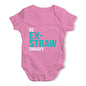 Ex-Straw Dinary Baby Unisex Baby Grow Bodysuit