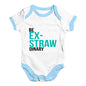 Ex-Straw Dinary Baby Unisex Baby Grow Bodysuit