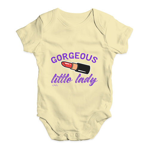 Gorgeous Little Lady Baby Unisex Baby Grow Bodysuit