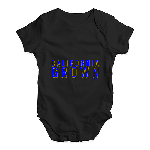 California Grown Baby Unisex Baby Grow Bodysuit