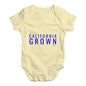 California Grown Baby Unisex Baby Grow Bodysuit