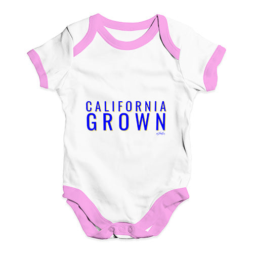 California Grown Baby Unisex Baby Grow Bodysuit
