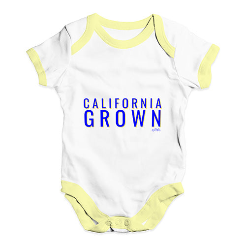 California Grown Baby Unisex Baby Grow Bodysuit