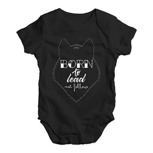 Born To Lead Baby Unisex Baby Grow Bodysuit
