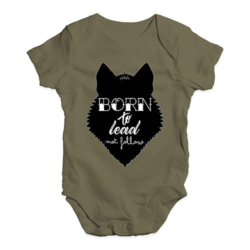 Born To Lead Baby Unisex Baby Grow Bodysuit