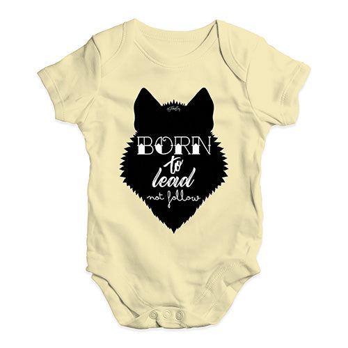 Born To Lead Baby Unisex Baby Grow Bodysuit