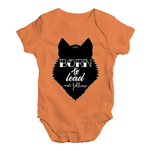 Born To Lead Baby Unisex Baby Grow Bodysuit