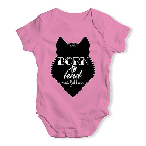 Born To Lead Baby Unisex Baby Grow Bodysuit