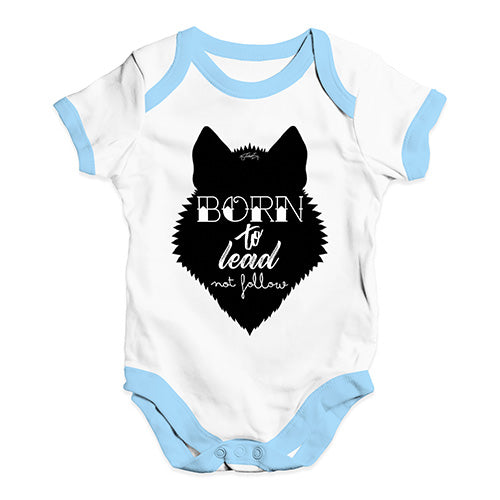 Born To Lead Baby Unisex Baby Grow Bodysuit