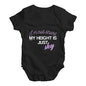 I'm Not Short My Height Is Shy  Baby Unisex Baby Grow Bodysuit