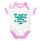 I Know I'm Cute Baby Unisex Baby Grow Bodysuit