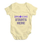 Awesome Starts Here Baby Unisex Baby Grow Bodysuit