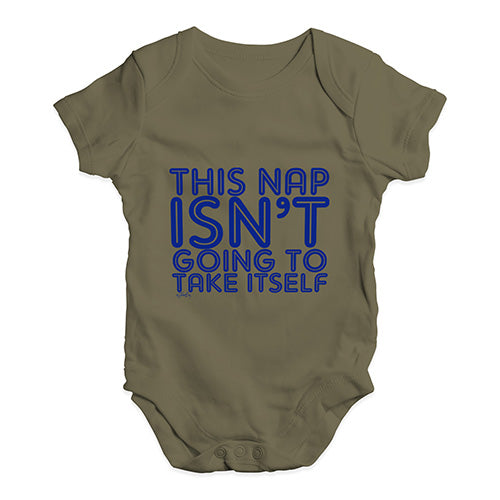 This Nap Isn't Going To Take Itself Baby Unisex Baby Grow Bodysuit