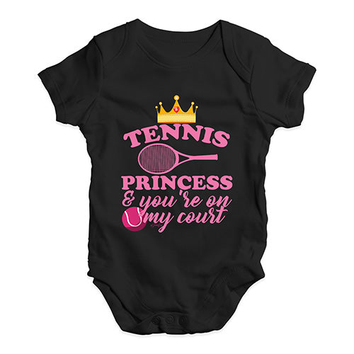 Tennis Princess Baby Unisex Baby Grow Bodysuit