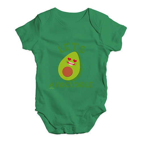 Lets Avocuddle Baby Unisex Baby Grow Bodysuit