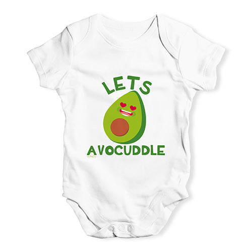 Lets Avocuddle Baby Unisex Baby Grow Bodysuit