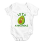 Lets Avocuddle Baby Unisex Baby Grow Bodysuit