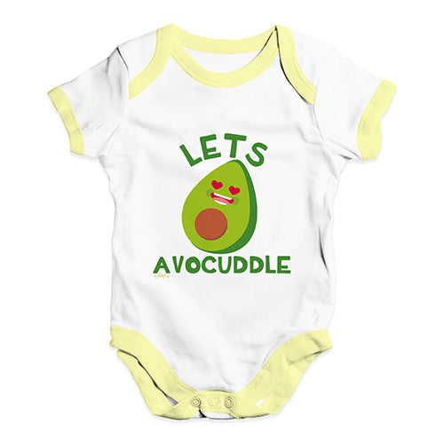 Lets Avocuddle Baby Unisex Baby Grow Bodysuit