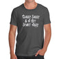 Funny T-Shirts For Men Sarcasm Classy Sassy And A Bit Smart Assy Men's T-Shirt X-Large Dark Grey