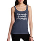 Womens Funny Tank Top Be A Cupcake In A World Of Muffins Women's Tank Top Small Navy