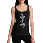 Womens Humor Novelty Graphic Funny Tank Top Rise And Slay Women's Tank Top Medium Black