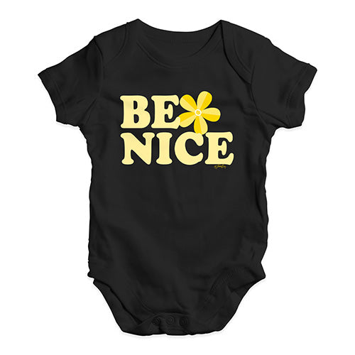 Be Nice Baby Unisex Baby Grow Bodysuit