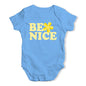 Be Nice Baby Unisex Baby Grow Bodysuit