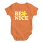 Be Nice Baby Unisex Baby Grow Bodysuit