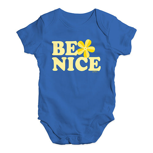 Be Nice Baby Unisex Baby Grow Bodysuit
