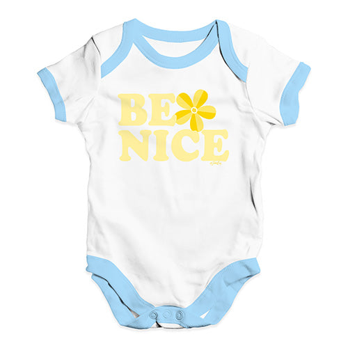 Be Nice Baby Unisex Baby Grow Bodysuit